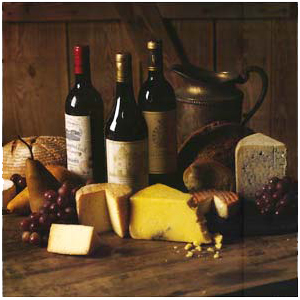 French Wine And Cheese